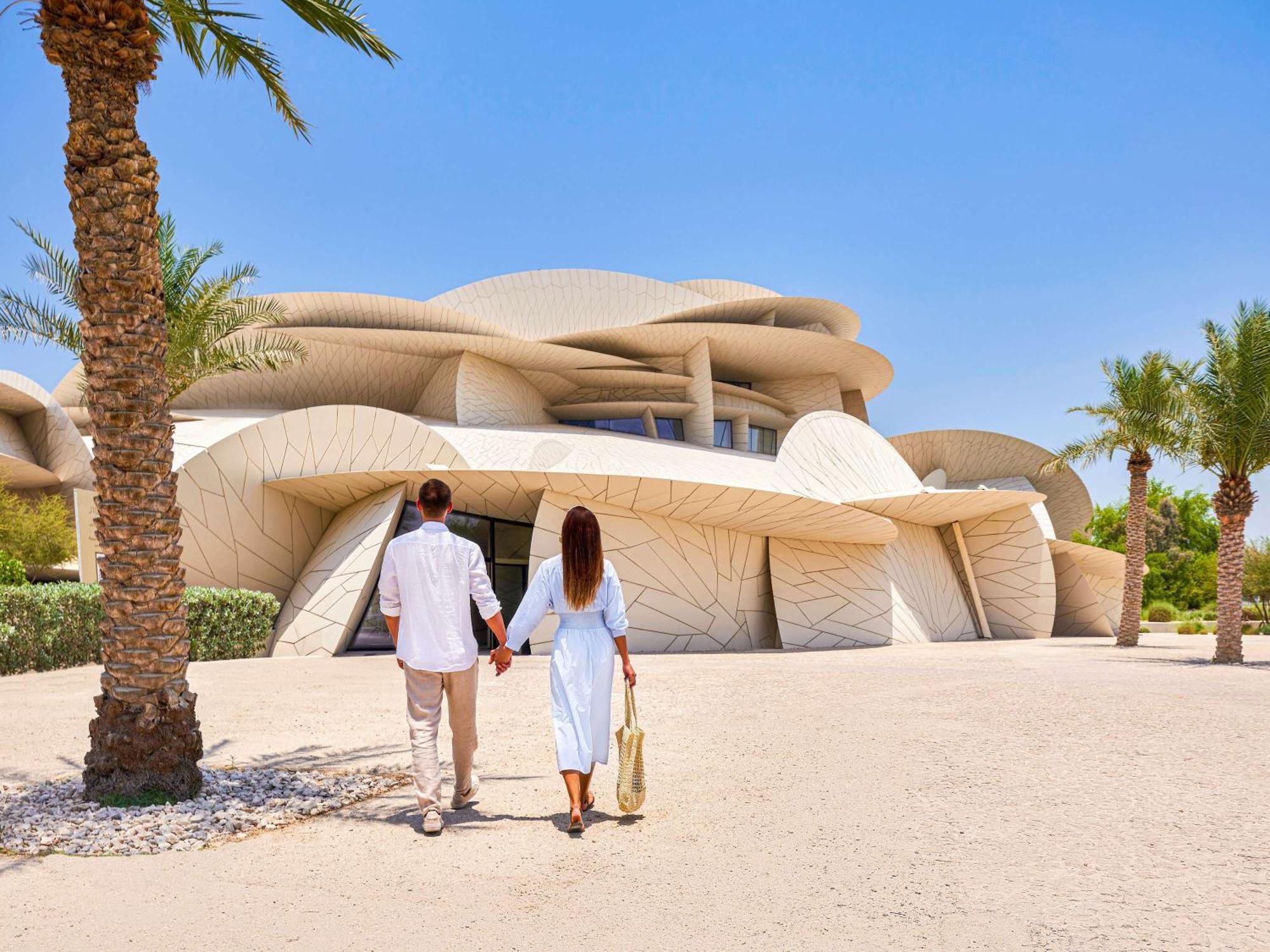 Fairmont Doha Lusail Exterior foto The Louvre Abu Dhabi